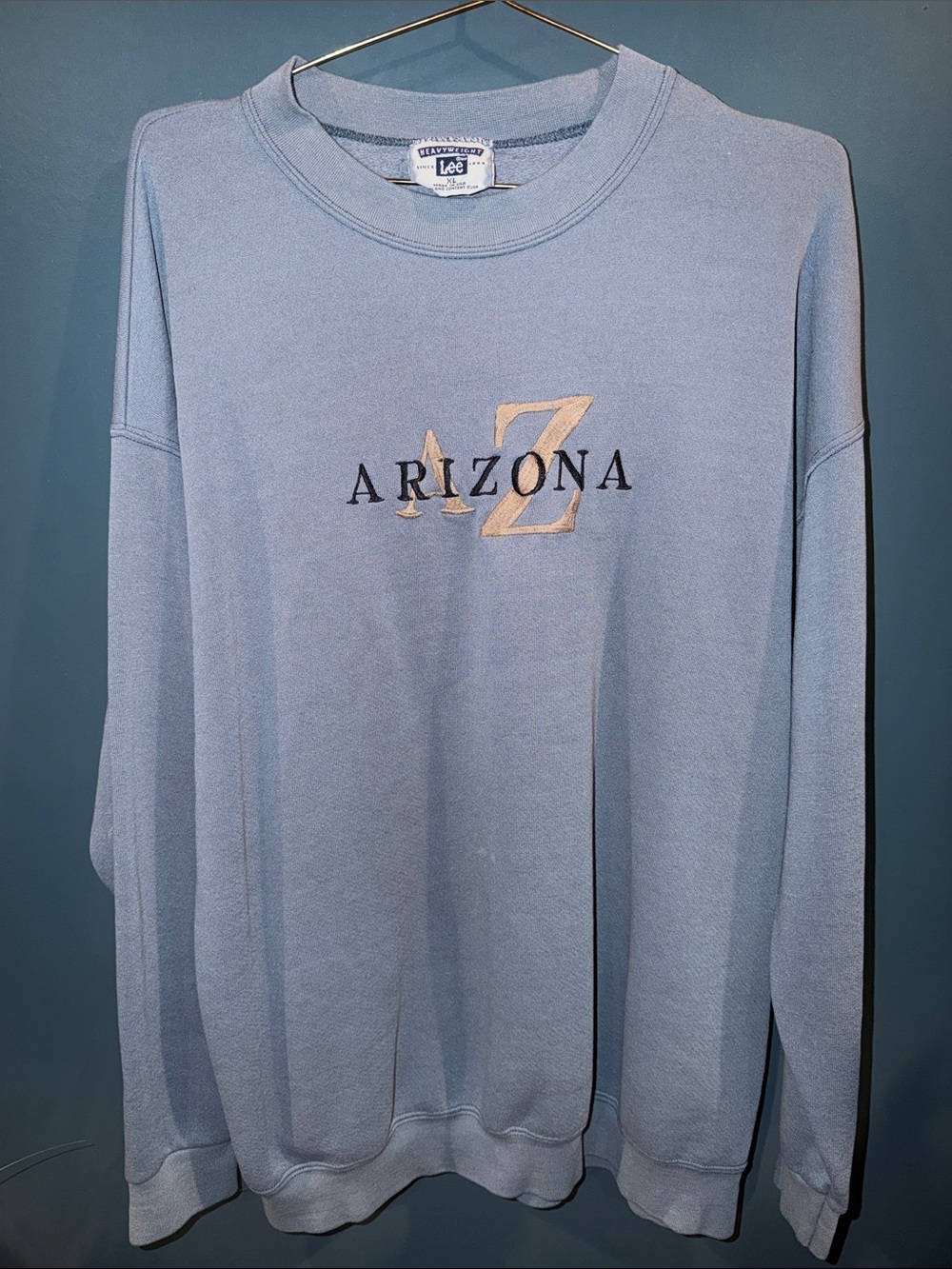 Lee Light Blue 'Arizona' Crewneck Sweatshirt